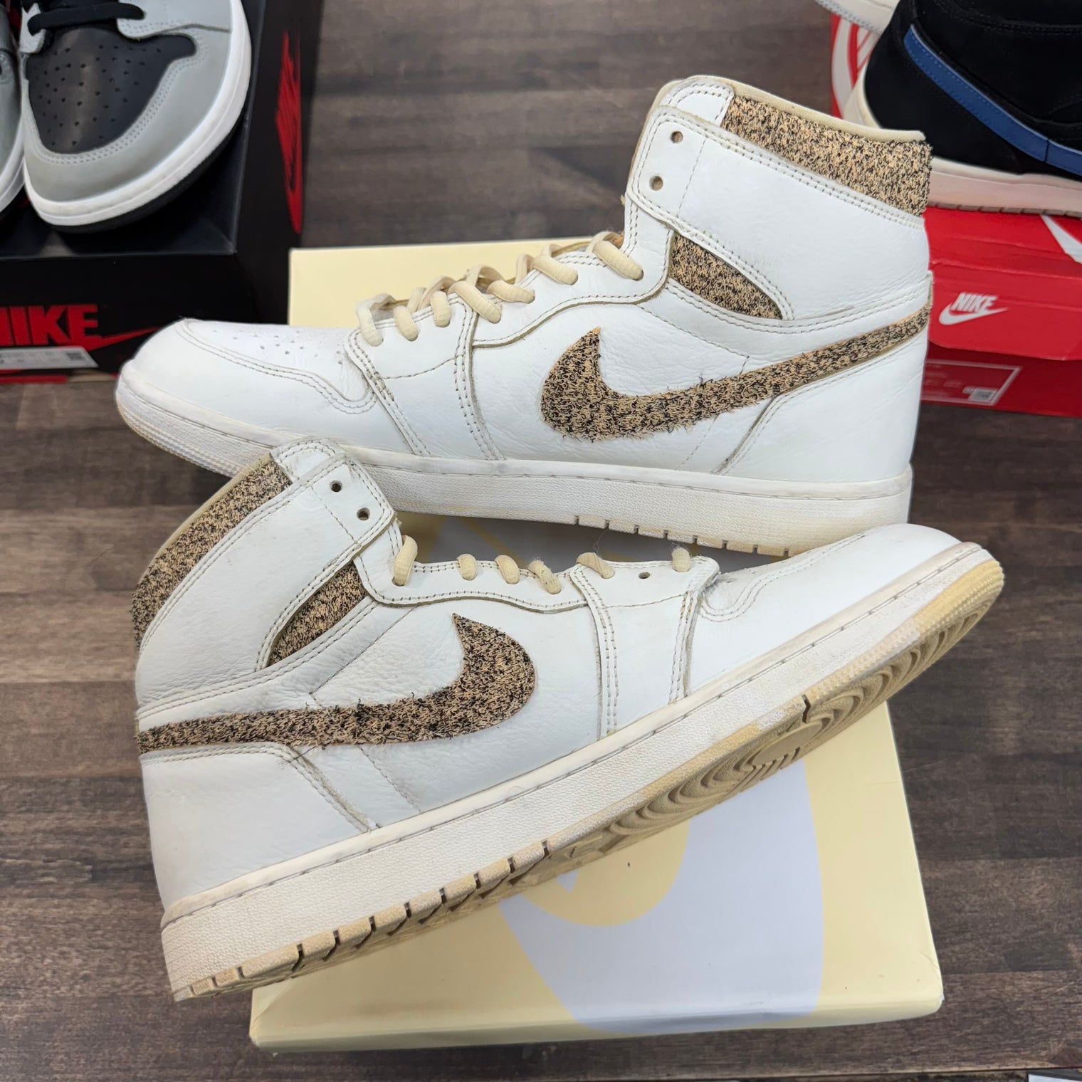 Craft Vibrations Of Najia Jordan 1 High Retro OG (USED)
