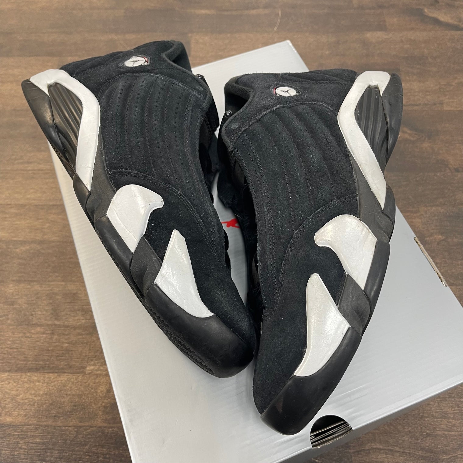 Black White Jordan 14 (USED)
