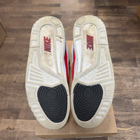 Tinker University Red Jordan 3 Retro (USED, No Box, No Insoles)
