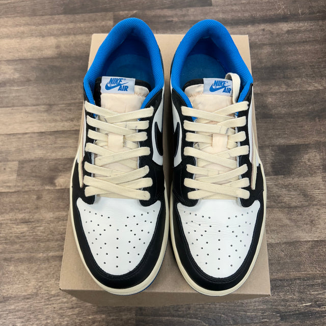Travis Scott Fragment Jordan 1 Low OG (USED, No Box)