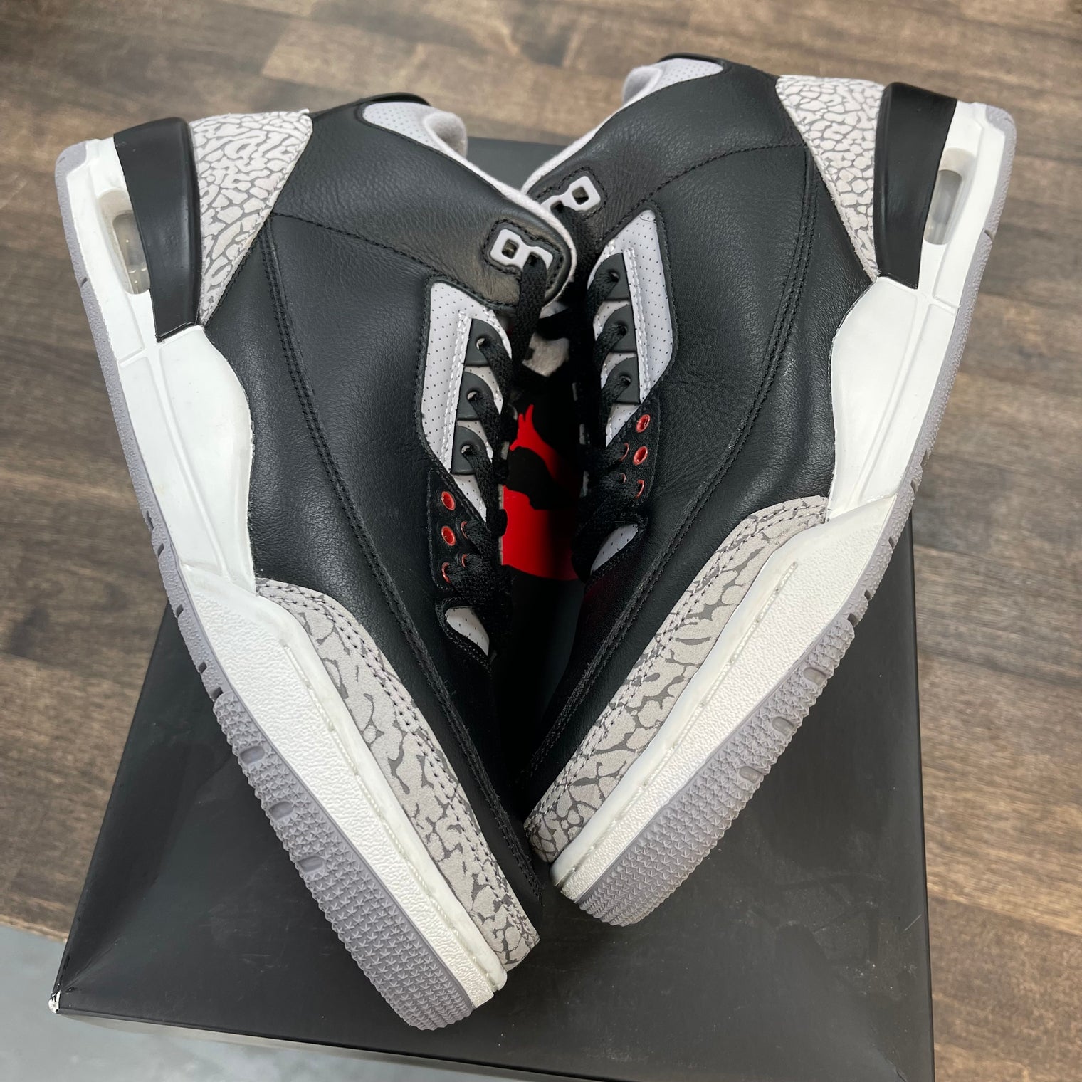 Black Cement Jordan 3 2024 (USED)