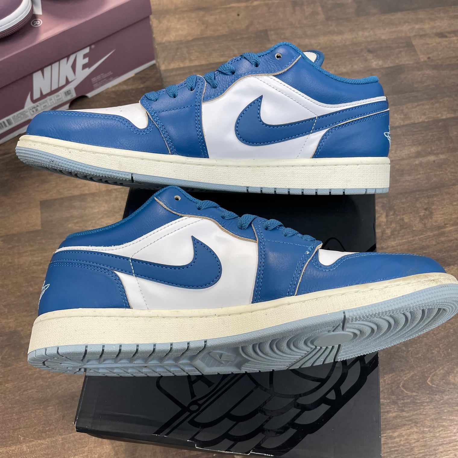 Industrial Blue Jordan 1 Low (USED)