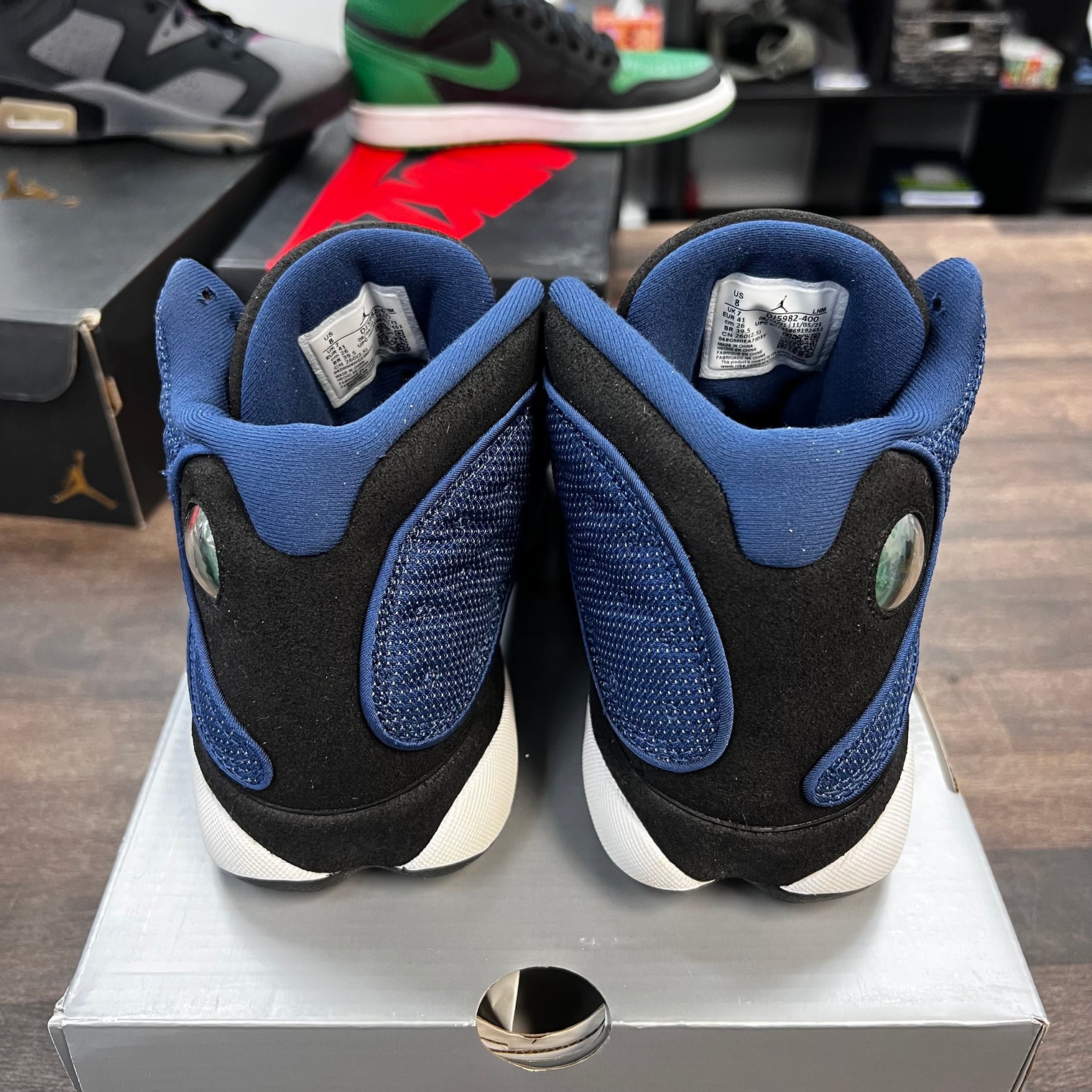 Brave Blue Jordan 13 (USED)