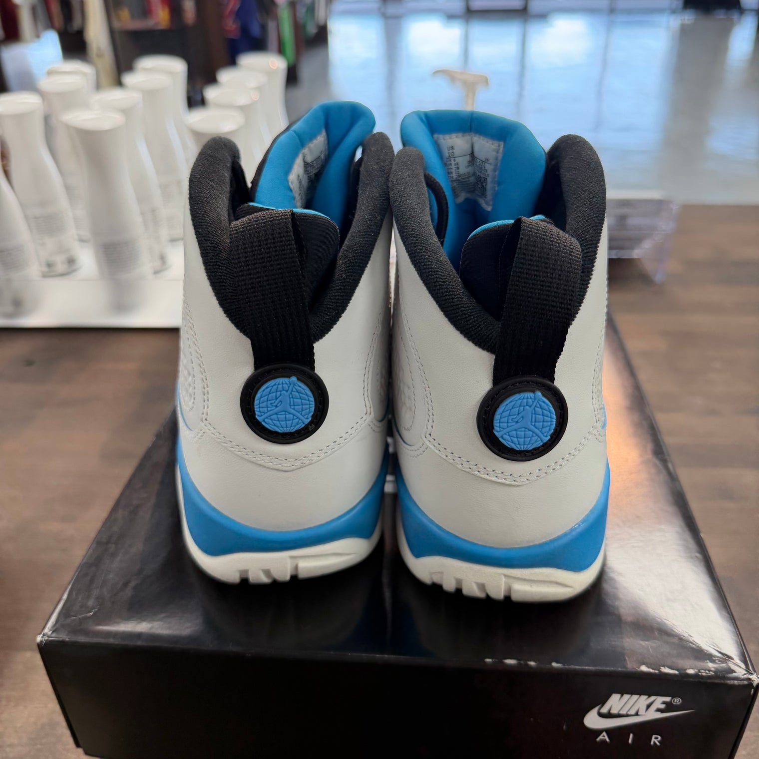 Powder Blue Jordan 9 Retro (2024) (USED)