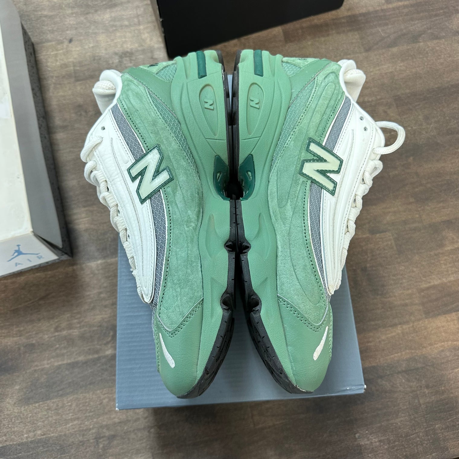 Green Grey New Balance 1000 (USED)
