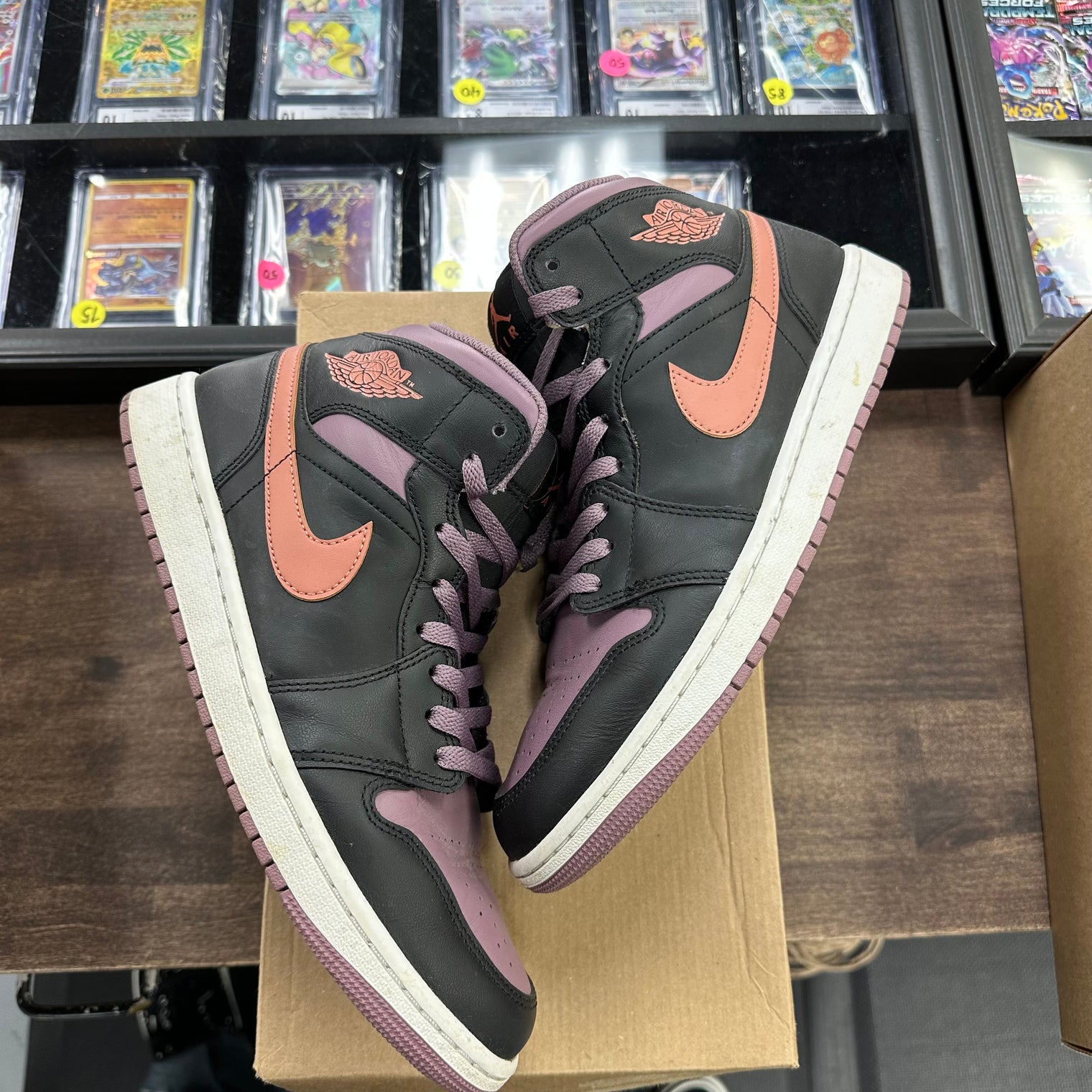 Black Sky J Mauve Jordan 1 Mid SE (USED, No Box)
