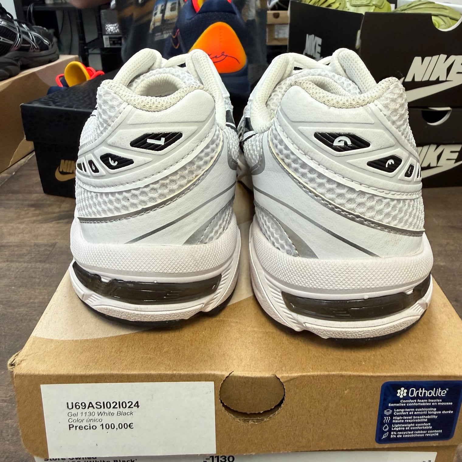 White Cloud Grey ASICS Gel-1130 (USED)
