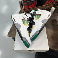 Lucid Green Rasta Jordan 4 Retro (W) (USED)