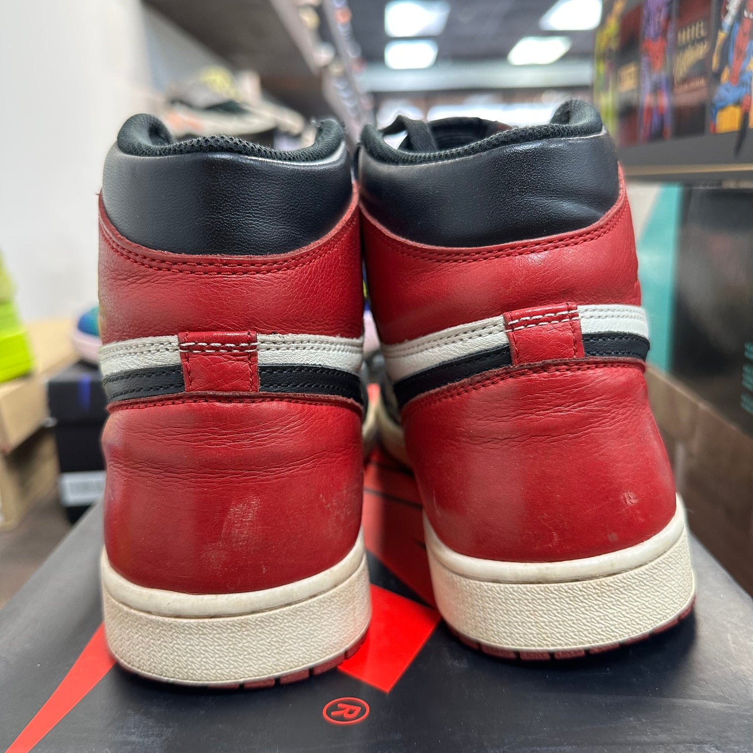 Bred Toe Jordan 1 High (USED)