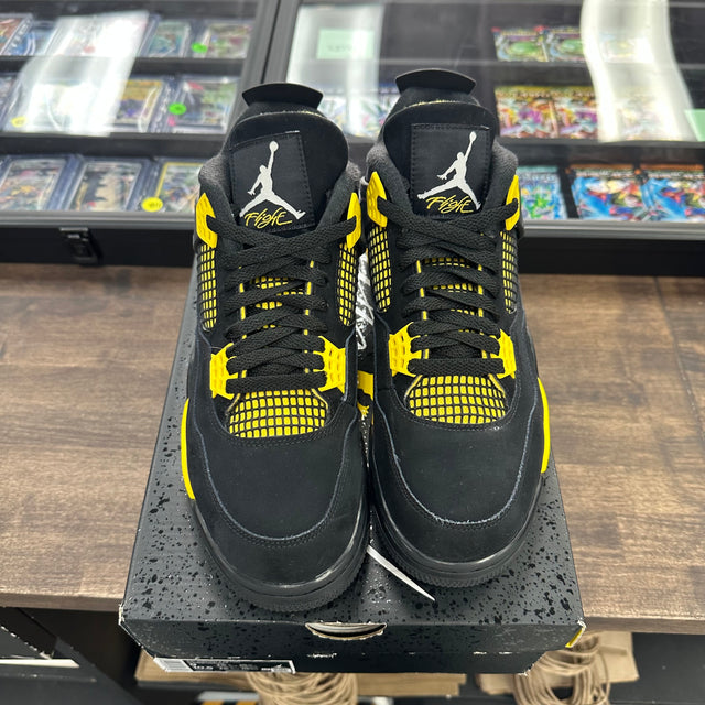 Yellow Thunder Jordan 4 Retro (Lightly Worn)
