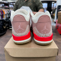 Rust Pink Jordan 3 Retro (Women’s) (USED, No Box)