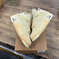 Off-White Sail Jordan 4 Retro (W) (USED, No Box)