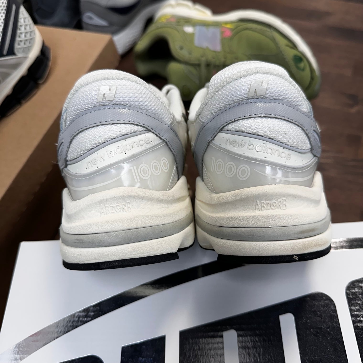 White Aime Leon Dore New Balance 1000 (USED)