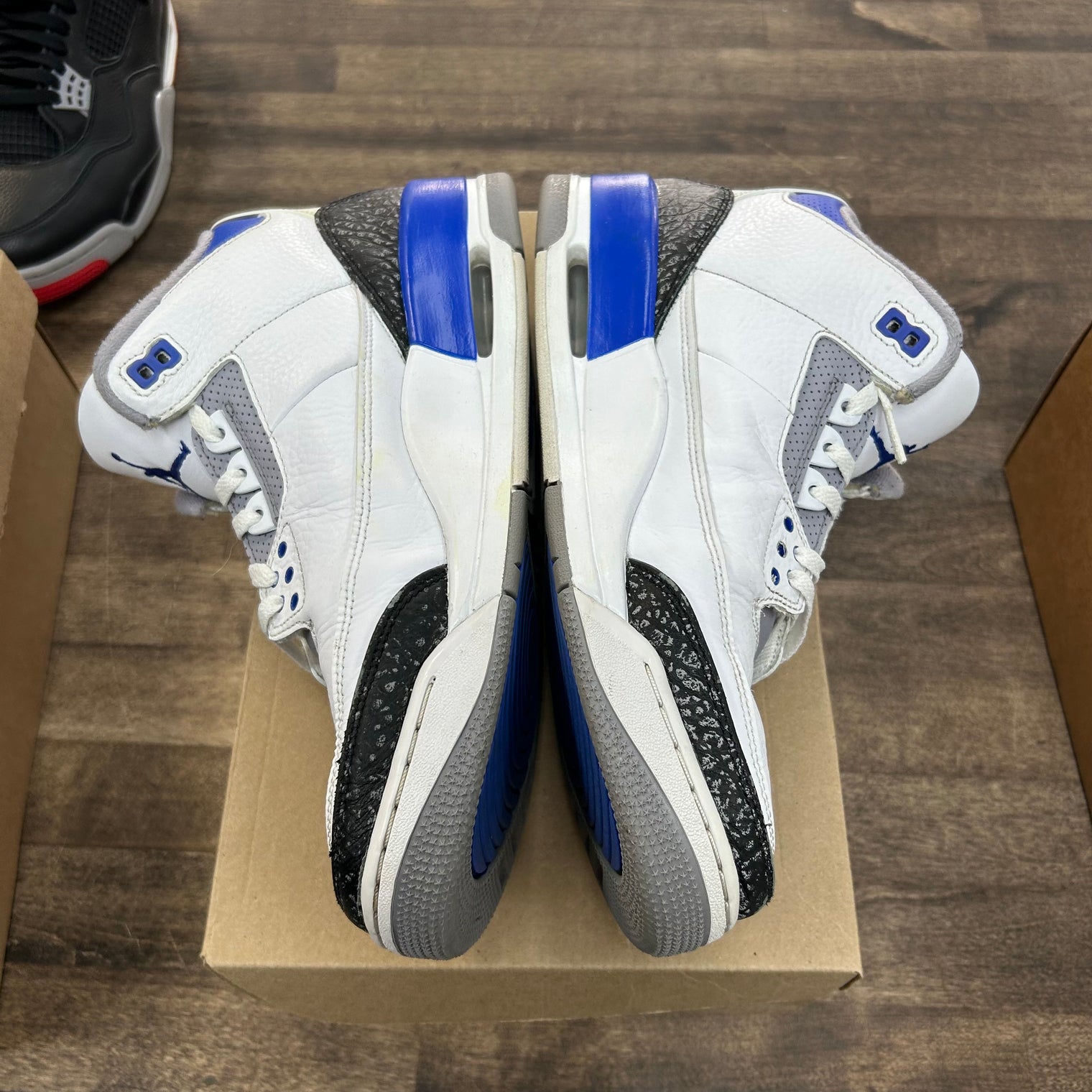 Racer Blue Jordan 3 Retro (USED, No Box)
