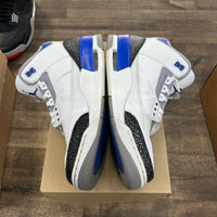 Racer Blue Jordan 3 Retro (USED, No Box)