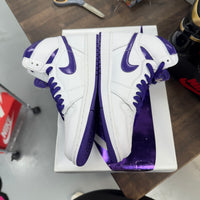 Court Purple White Jordan 1 High (W) (USED)