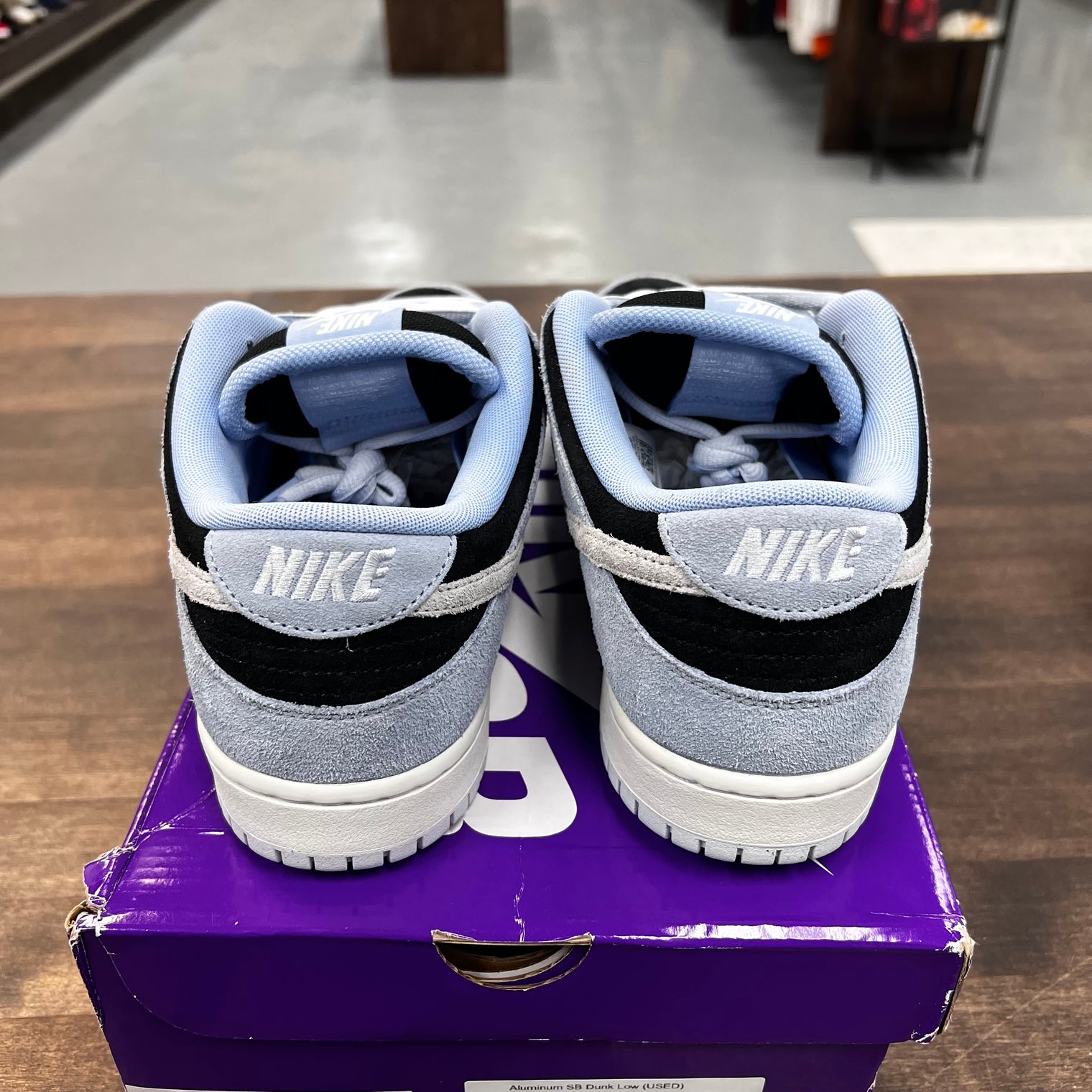Aluminum SB Dunk Low (USED)