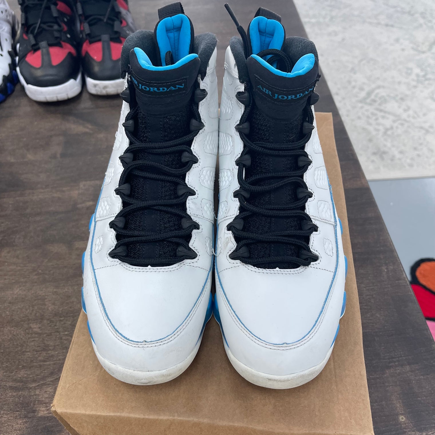 Powder Blue Jordan 9 (USED, No Box)