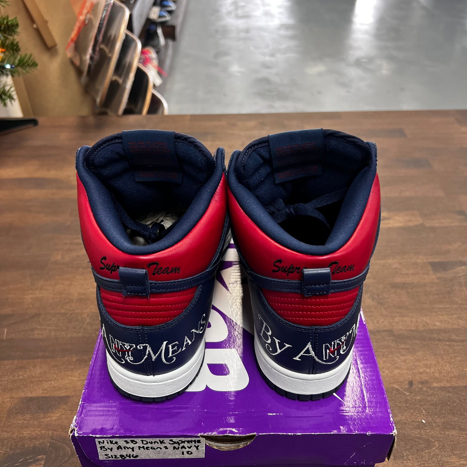 Supreme By Any Means Nike SB Dunk High (USED)