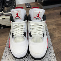 Red Cement Jordan 4 Retro (USED, Replacement Box)