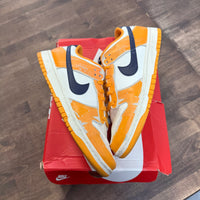Wear and Tear Yellow Dunk Low (USED)