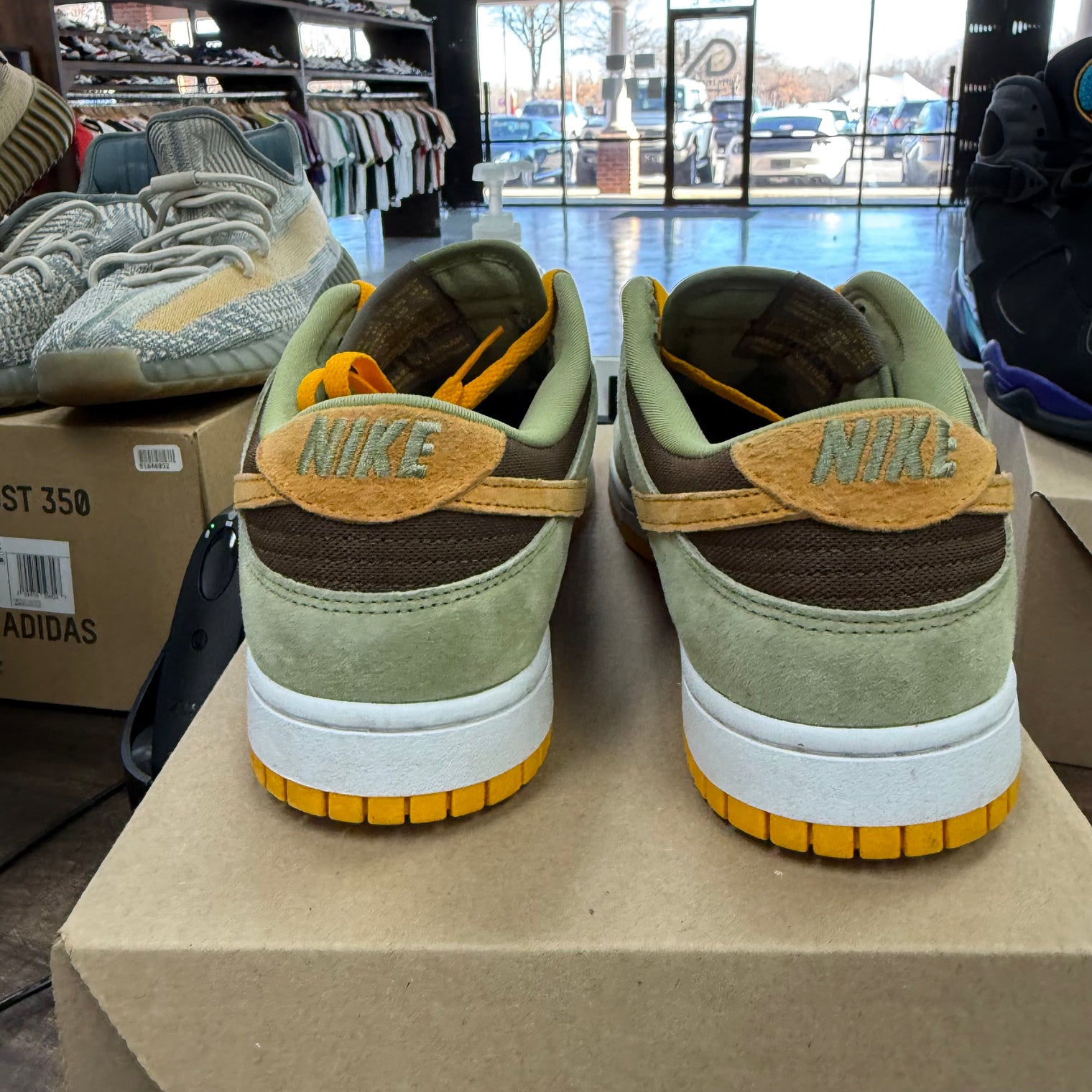Dusty Olive Nike Dunk Low (USED, No Box)