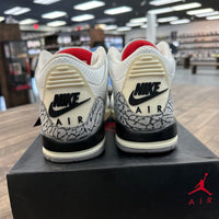 White Cement Reimagined Jordan 3 Retro (GS) (USED)