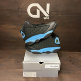 Jordan 13 Retro Black University Blue Size 8 (Pre-Owned) - front