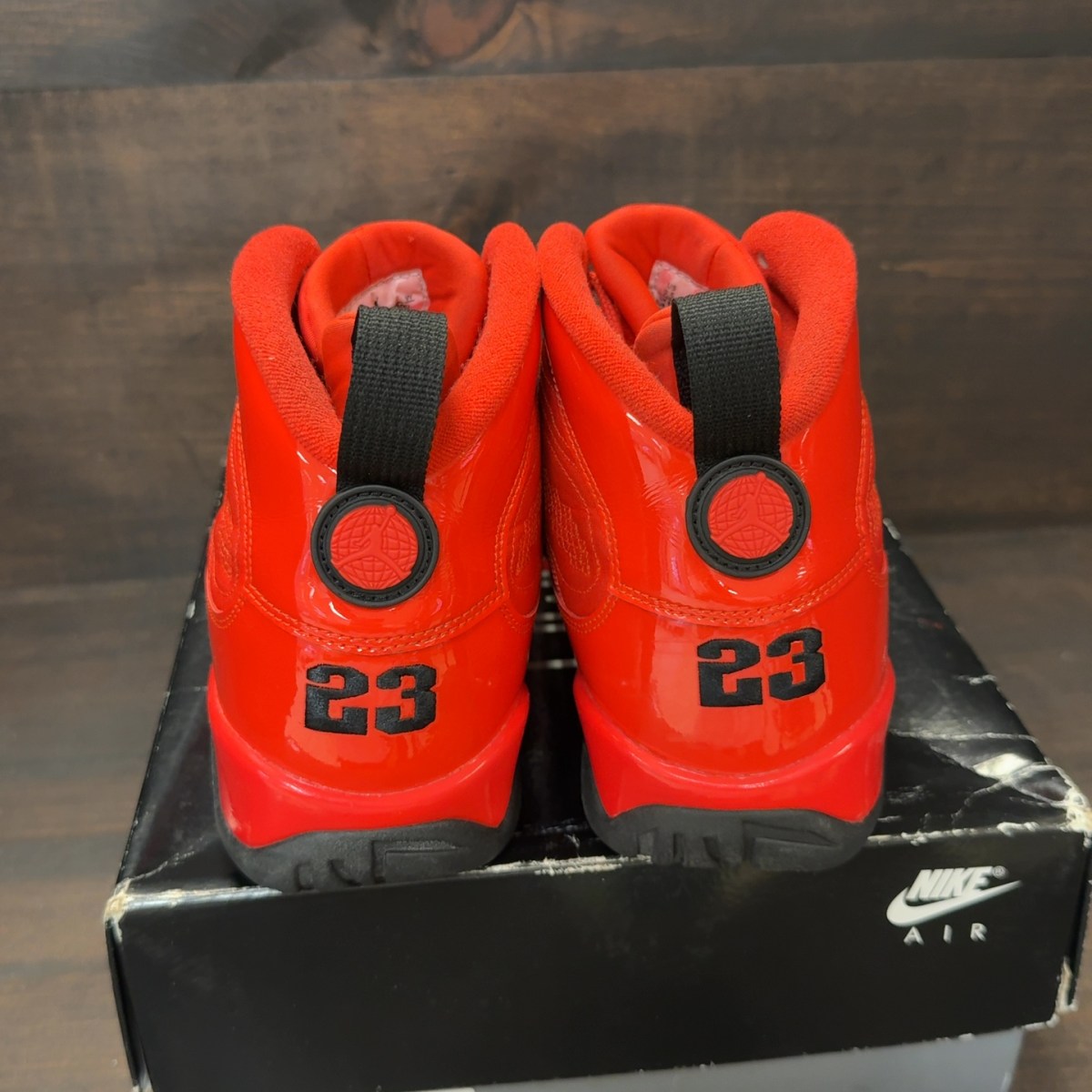 Jordan 9 Retro Chile Red Size 9.5 (Pre-Owned) - Image 4