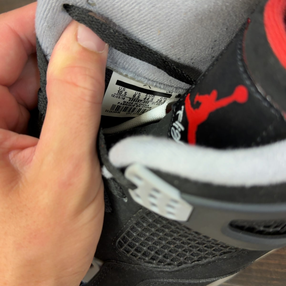 Jordan 4 Retro Bred (2019) - Image 7