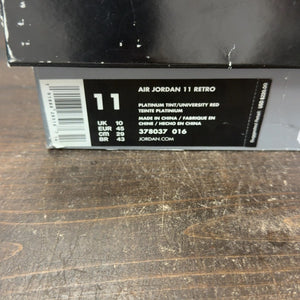 Jordan 11 Retro Platinum Tint Size 11 (Pre-Owned) - aux