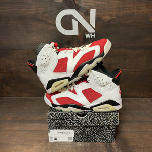Jordan 6 Retro Carmine (2021) Size 8 (Pre-Owned) - Image 1