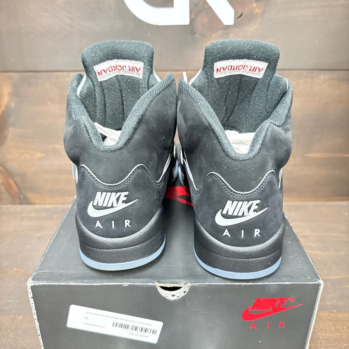 Jordan 5 Retro OG Black Metallic Reimagined - Image 5