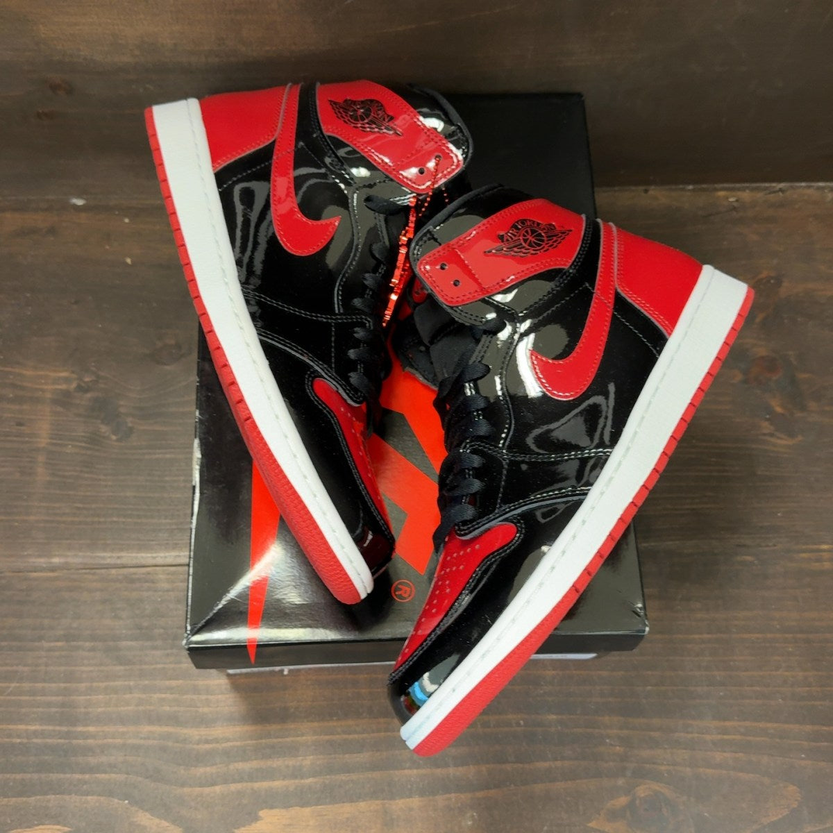 Jordan 1 Retro High OG Patent Bred - Image 2