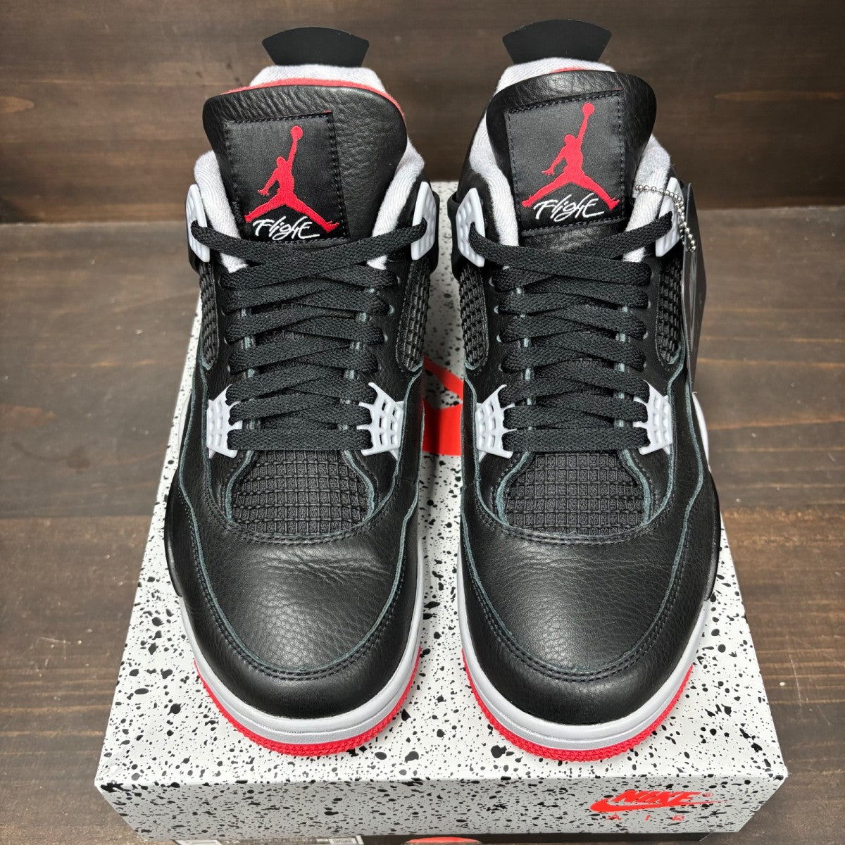 Jordan 4 Retro Bred Reimagined Size 10.5 (Pre-Owned) - Image 3