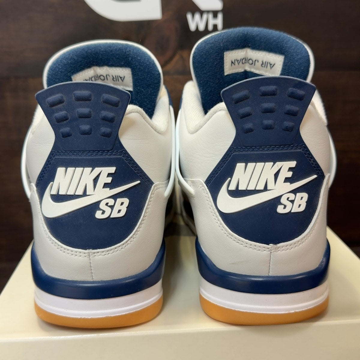 Jordan 4 Retro SB Navy - Image 4