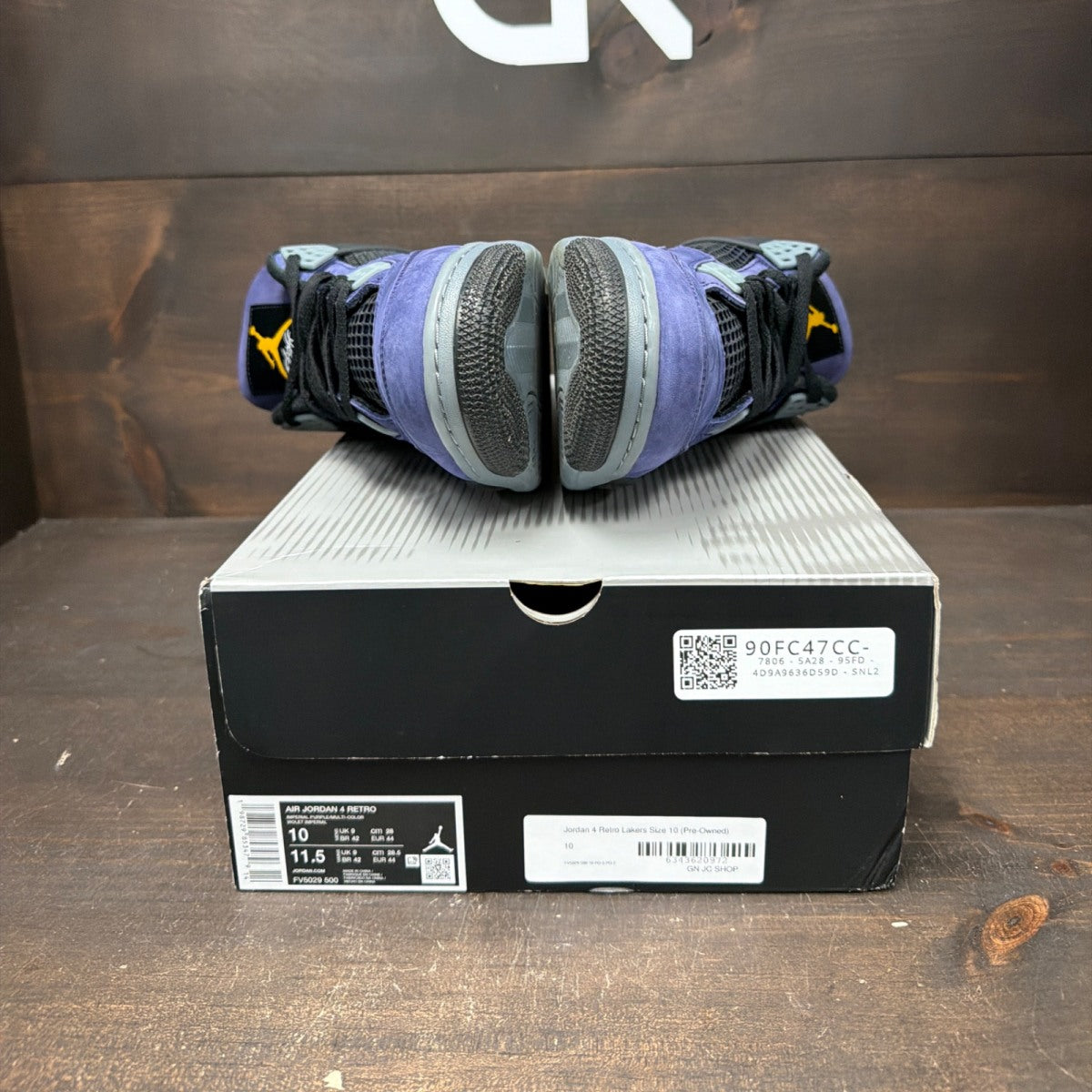 Jordan 4 Retro Lakers - Image 7