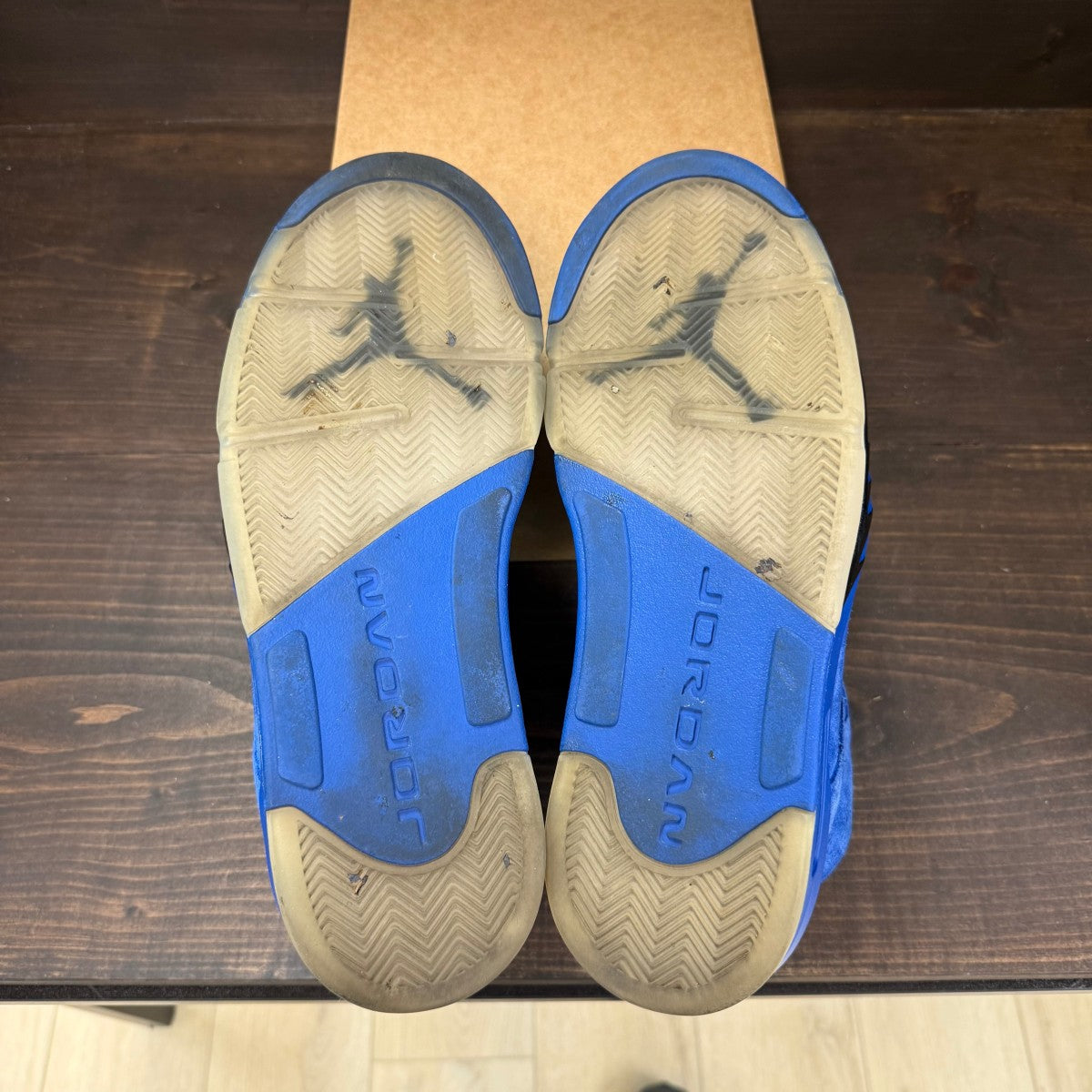 Jordan 5 Retro Blue Suede Size 12 (Pre-Owned) - Image 6