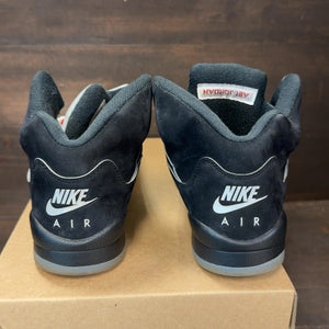 Jordan 5 Retro OG Black Metallic Reimagined (GS) Size 7Y (Pre-Owned) - Image 5