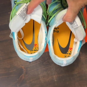 Nike Waffle Racer Off-White Vivid Sky (Women's) - Image 5