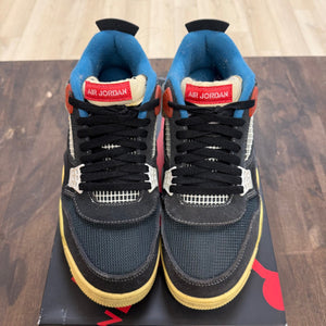 Jordan 4 Retro Union Off Noir Size 9.5 (Pre-Owned) - Image 2