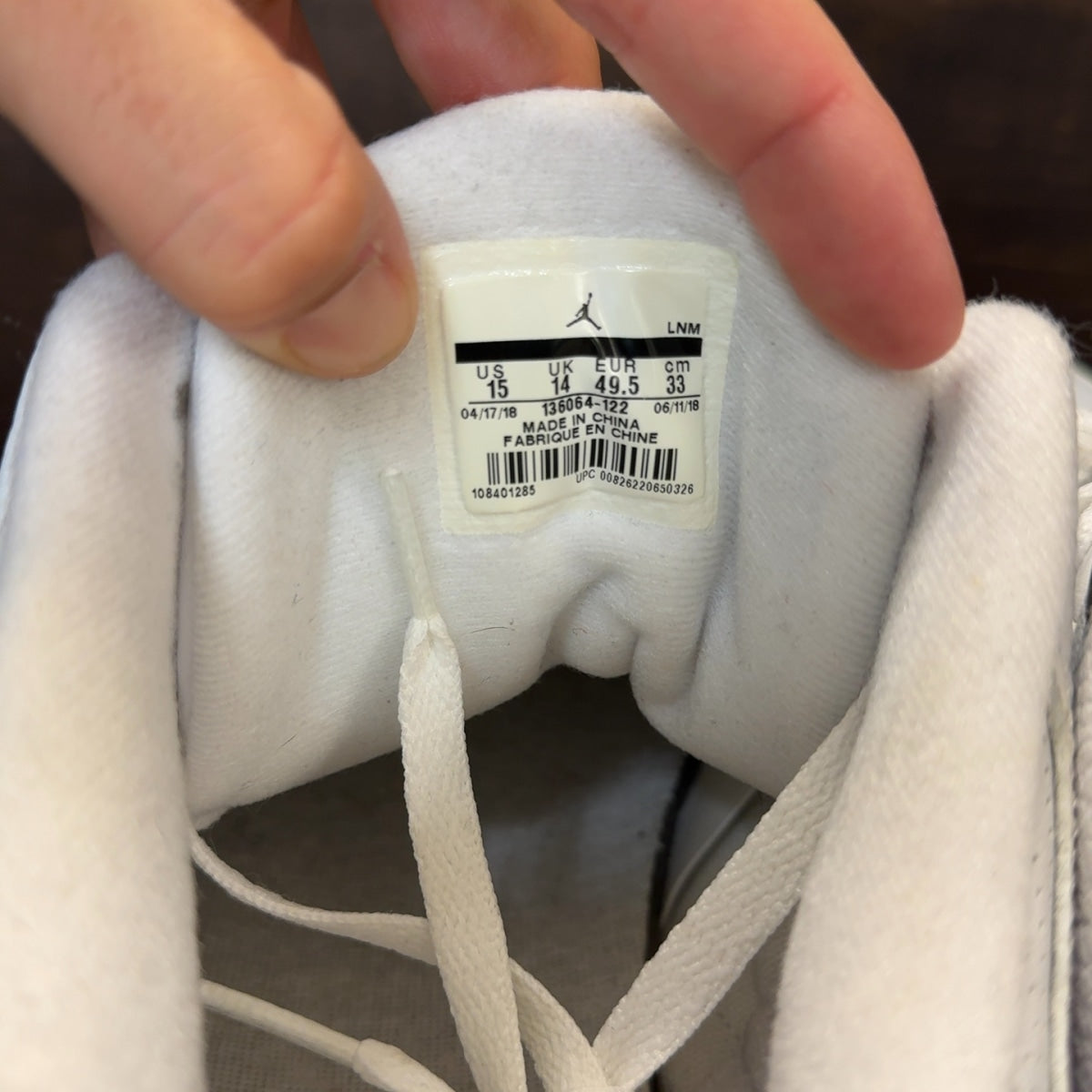 Jordan 3 Retro Mocha (2018) Size 15 (Pre-Owned) - Image 6