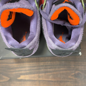Jordan 4 Retro Canyon Purple (Women's) - Image 6