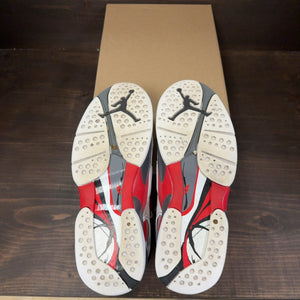 Jordan 8 Retro White True Red (2025) Size 8 (Pre-Owned) - Image 6