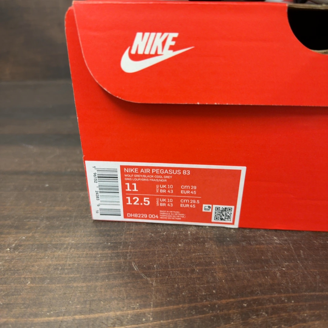 Nike Air Pegasus 83 'Wolf Grey' Size 11 (Pre-Owned) - Image 8