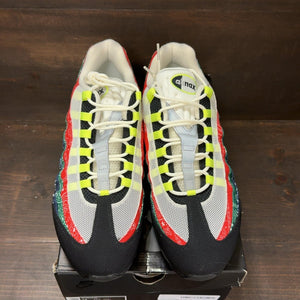 Nike Air Max 95 OG Big Bubble Neon Paisley Bandana Size 15 (Pre-Owned) - tag