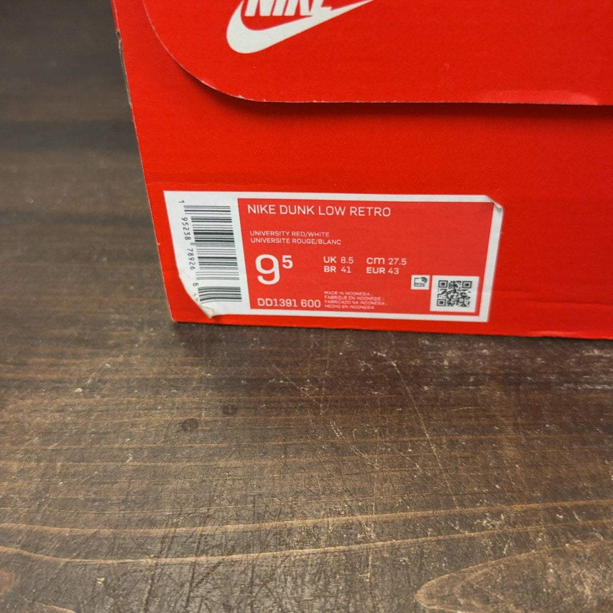 Nike Dunk Low Championship Red - Image 7