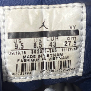 Jordan 9 Retro Pearl Blue Size 9.5 (Pre-Owned) - aux
