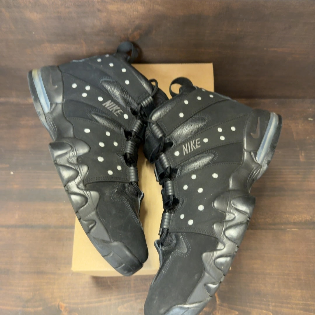 Nike Air Max 2 CB '94 Triple Black Size 14 (Pre-Owned) - Image 2