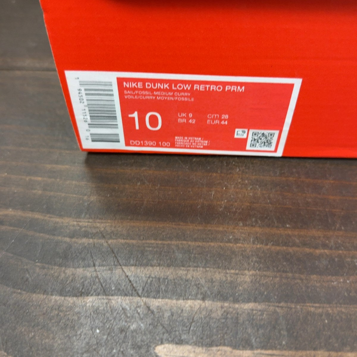 Nike Dunk Low Medium Curry - Image 9